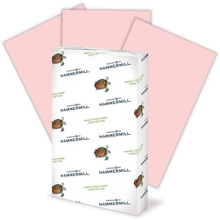 Hammermill Hammermill Colored Paper, 20lb Pink Copy Paper, 8.5x14, 1 Ream, 500 Sheets HAM103390